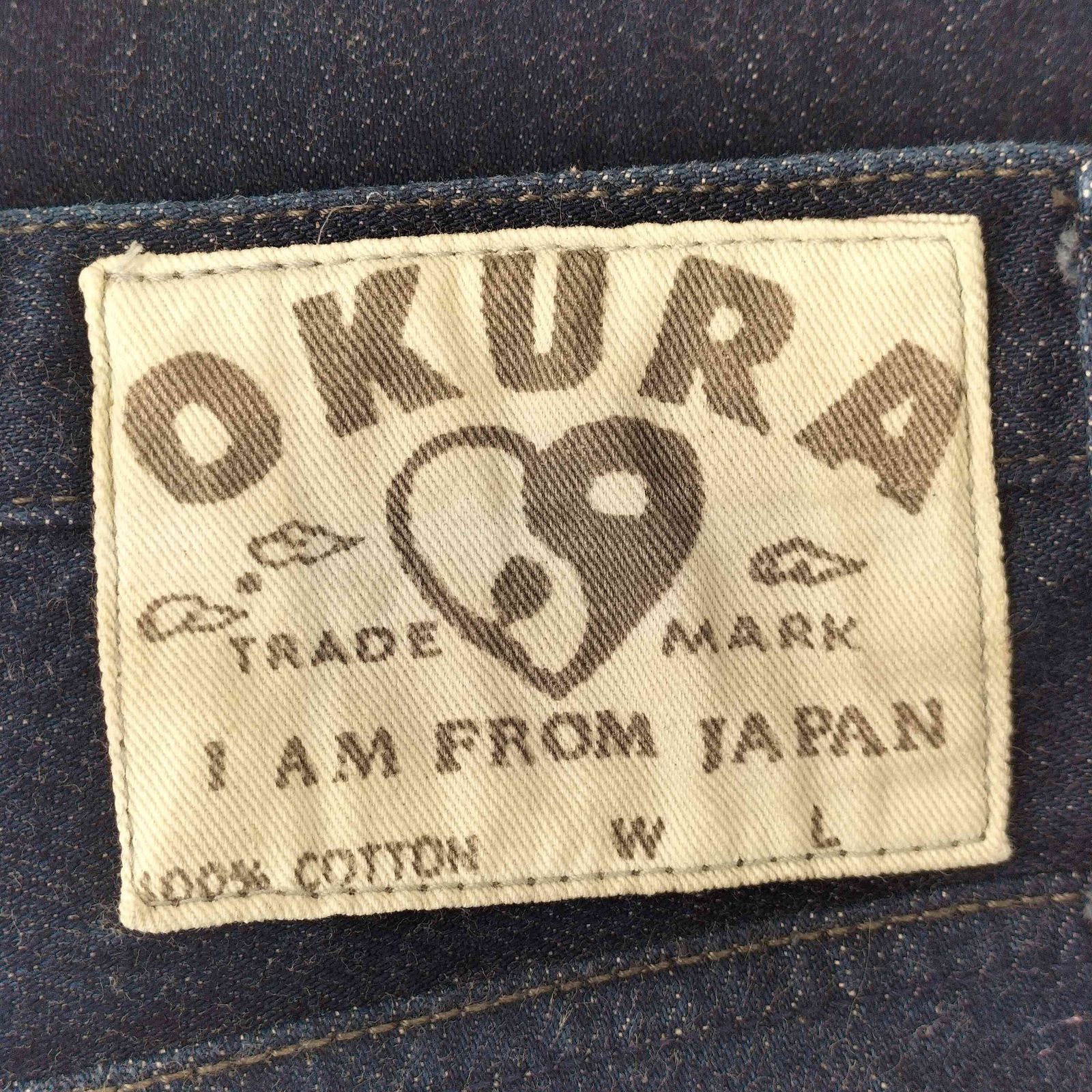 オクラ OKURA ストレートデニムパンツ メンズ US：28-29 - メルカリ