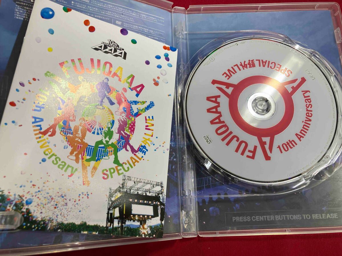 AAA DVD コレクション 10th Anniversary 他 DVD AAA 10th Anniversary SPECIAL 野外LIVE in 富士急ハイ