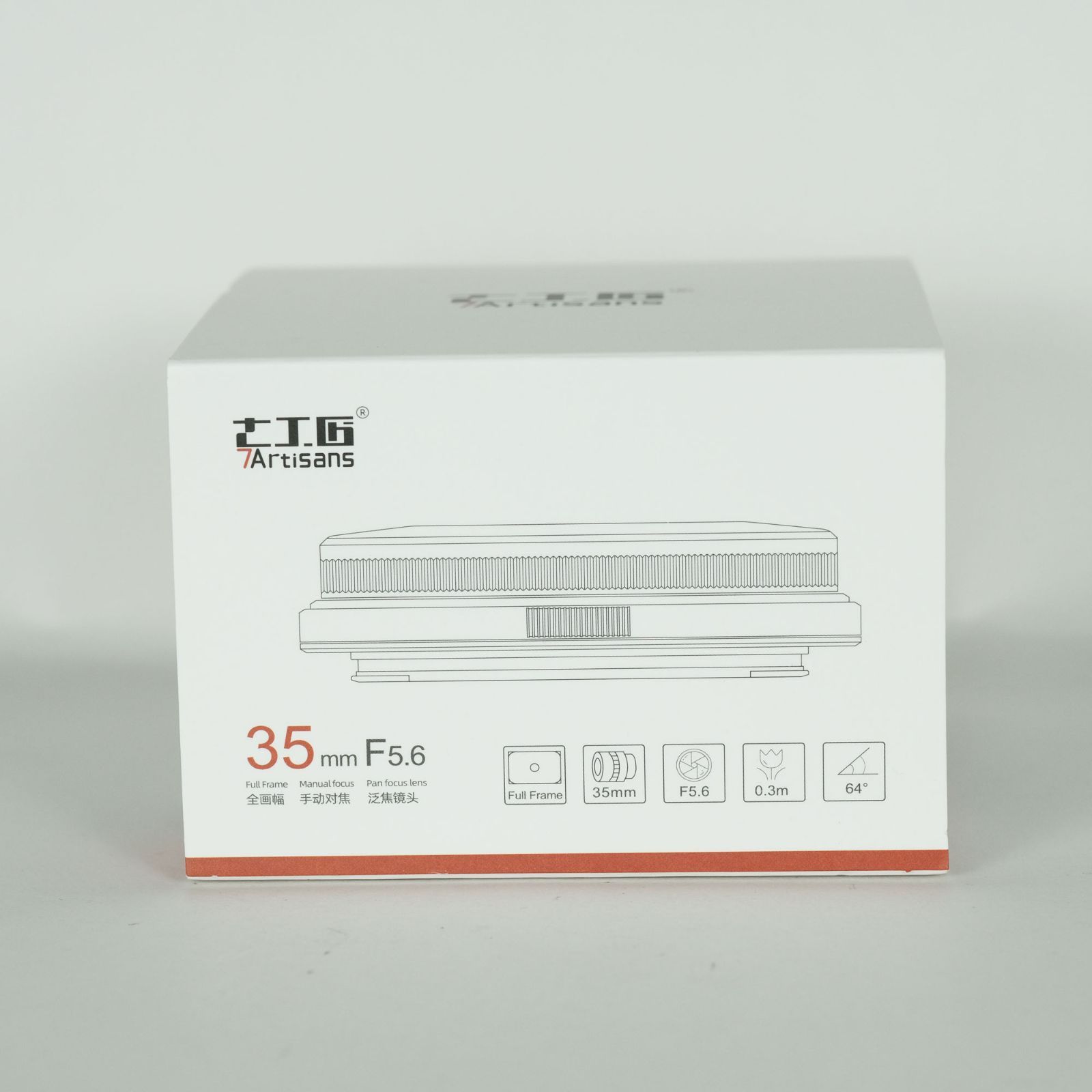 美品] 七工匠 7Artisans 35mm F5.6 (ライカSL/TL用) ブラック / ライカ