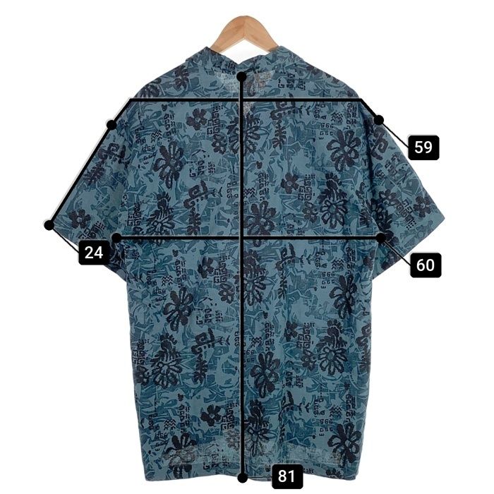 JIMMY'Z ジミーズ アロハシャツ 半袖シャツ 総柄 80s JIMMY'Z ジミーズ アロハシャツ 半袖シャツ 総柄 80s - メルカリ
