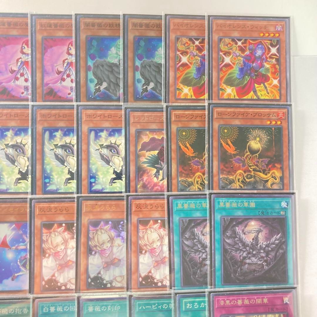 本格構築 【アロマローズドラゴン】デッキ メイン＆EX15枚＆スリーブ 本格構築 【アロマローズドラゴン】デッキ メイン＆EX15枚
