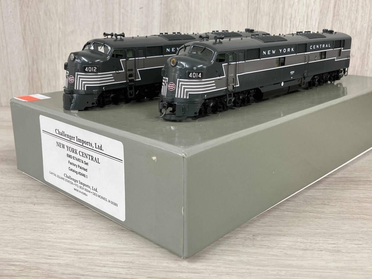ＨＯゲージ Challenger Imports Ltd NEW YORK CENTRAL EMD E7A|E7A set Ｃｈａｌｌｅｎｇｅｒ Ｉｍｐｏｒｔｓ