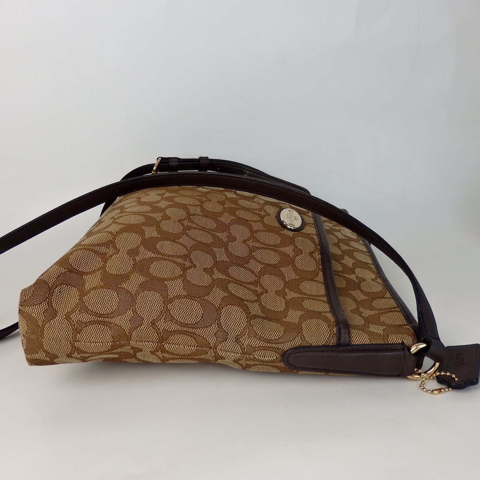 COACH】コーチ シグネチャー ショルダーバッグ F36378 ブラウン 