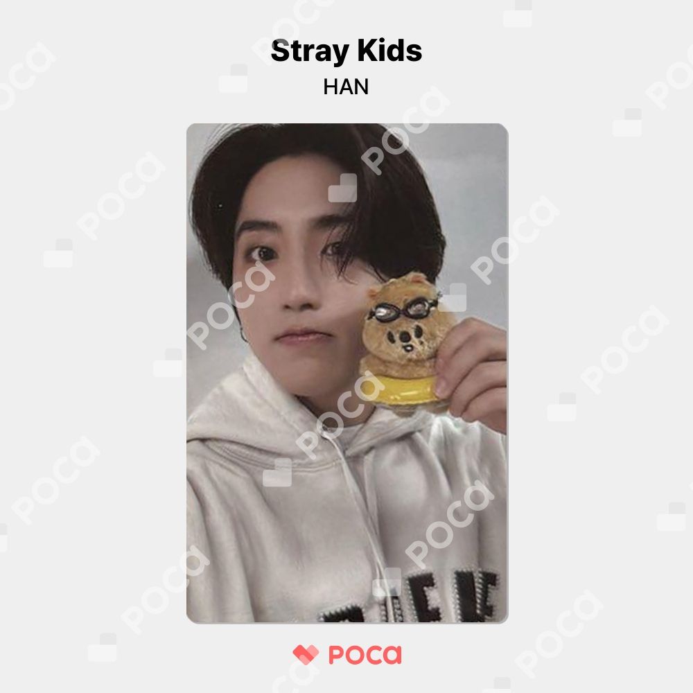 Stray Kids スキズ ハン トレカ ポカ 樂-star POSTCARD ver トレカ付き Stray Kids スキズ ハン HAN