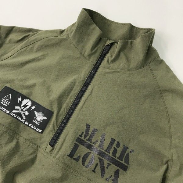 MARK&LONA ブルゾン MARK&LONA マークアンドロナ 2021年モデル 2WAY ハーフジップ