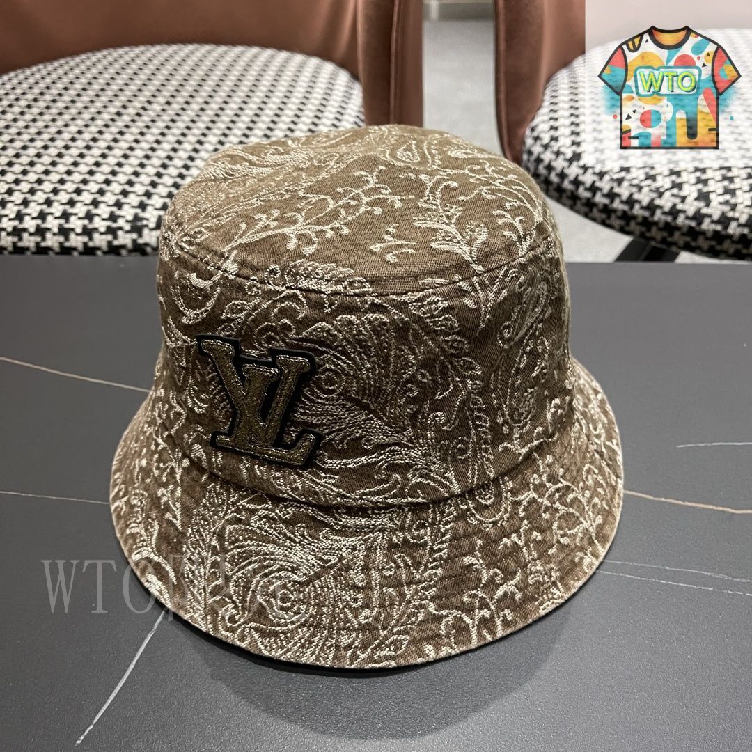 今日 LV 日韓風柄 Distressed フィッシャーハット-1-4-3