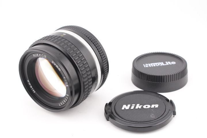 ☆良品☆Nikon ニコン Ai-S Nikkor 50mm f1.4 レンズ☆ J8110＃10 NIKKOR