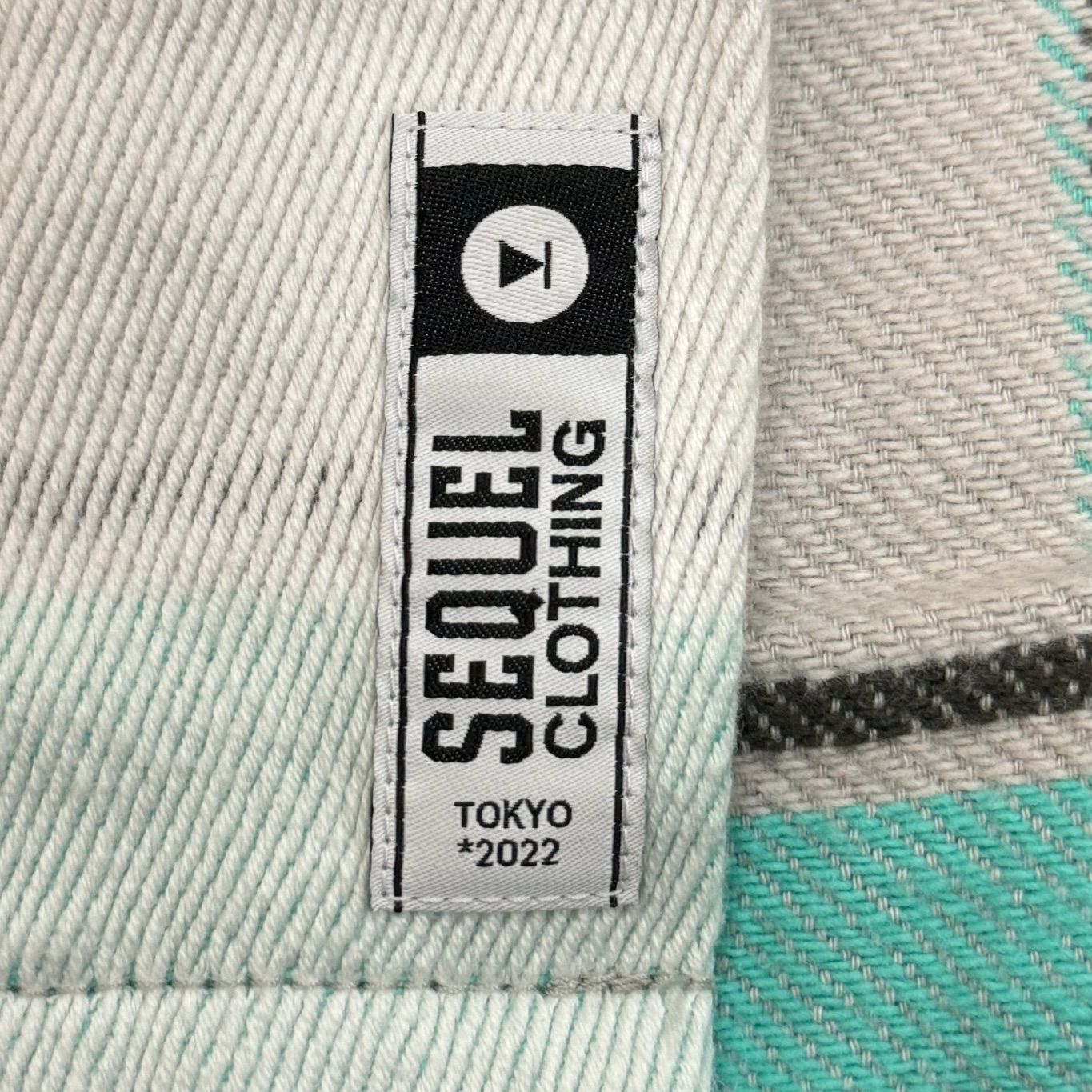 定価44000円 SEQUEL 22AW LINE CHECK SHIRT ラインチェックシャツ ...