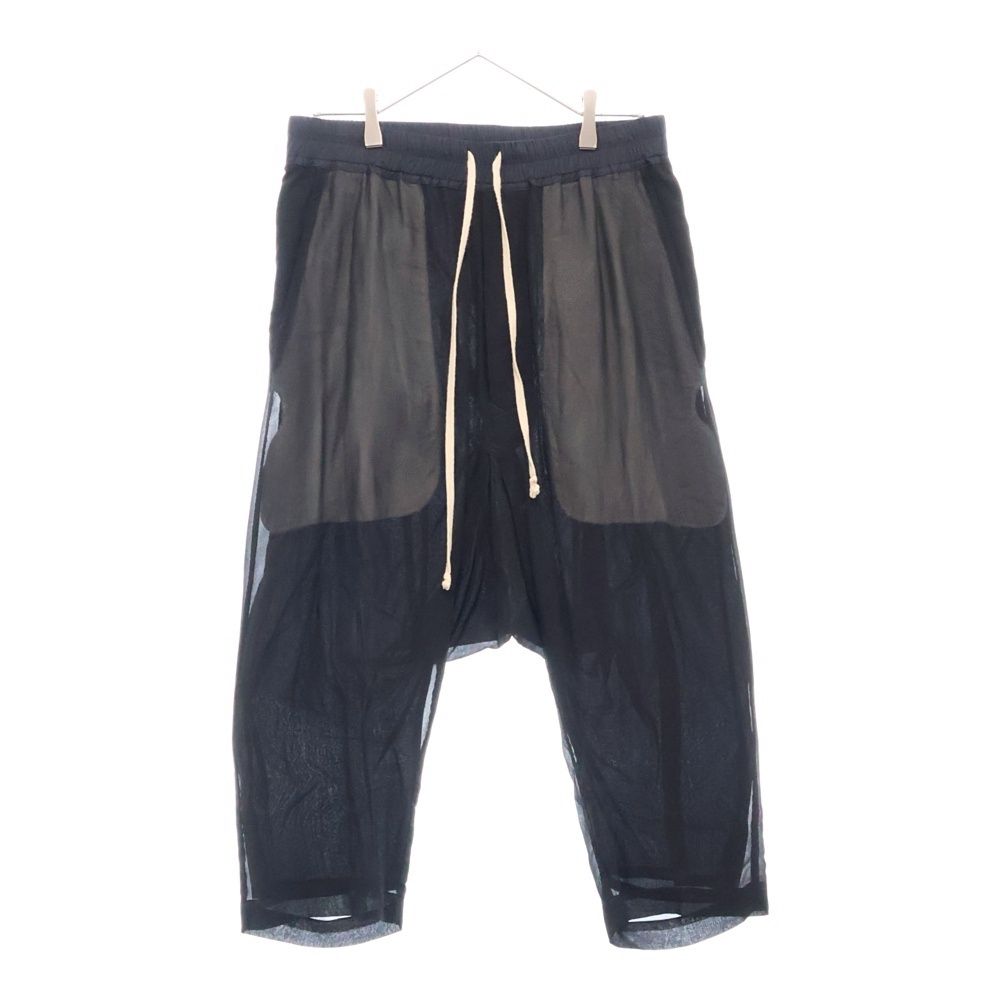Rick Owens (リックオウエンス) 14SS VICIOUS ドローストリングサルエルパンツ ブラック RU14S1381-G