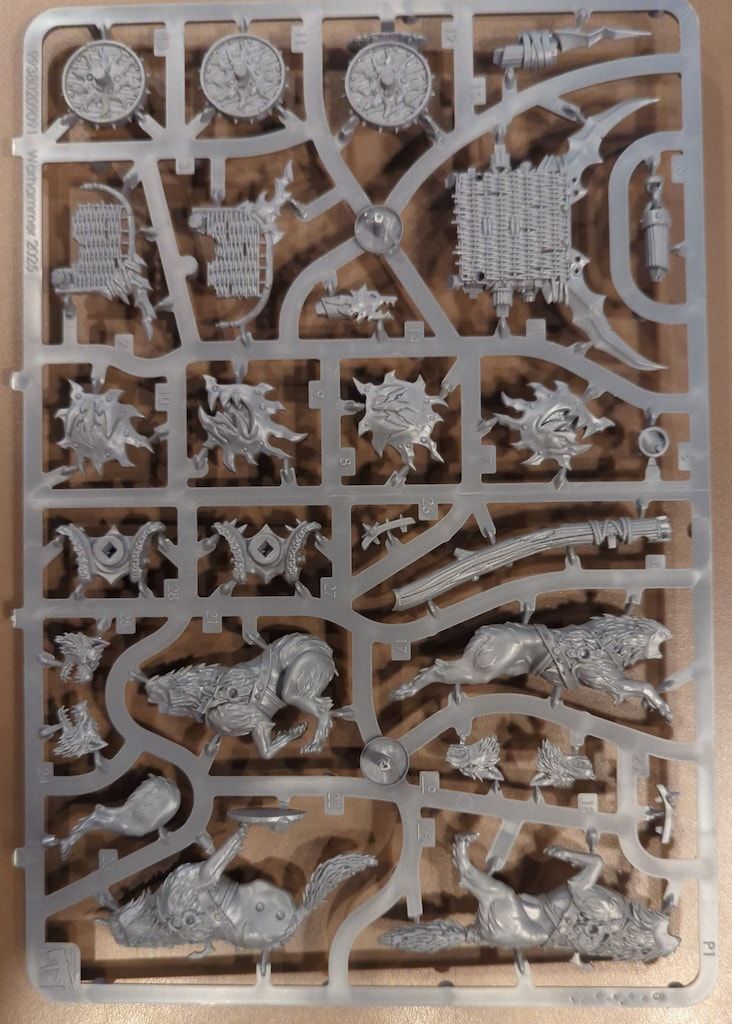 GAMES WORKSHOP WARHAMMER AGE OF SIGMAR GLOOMSPITE GITZ Sunsteala Wheelas