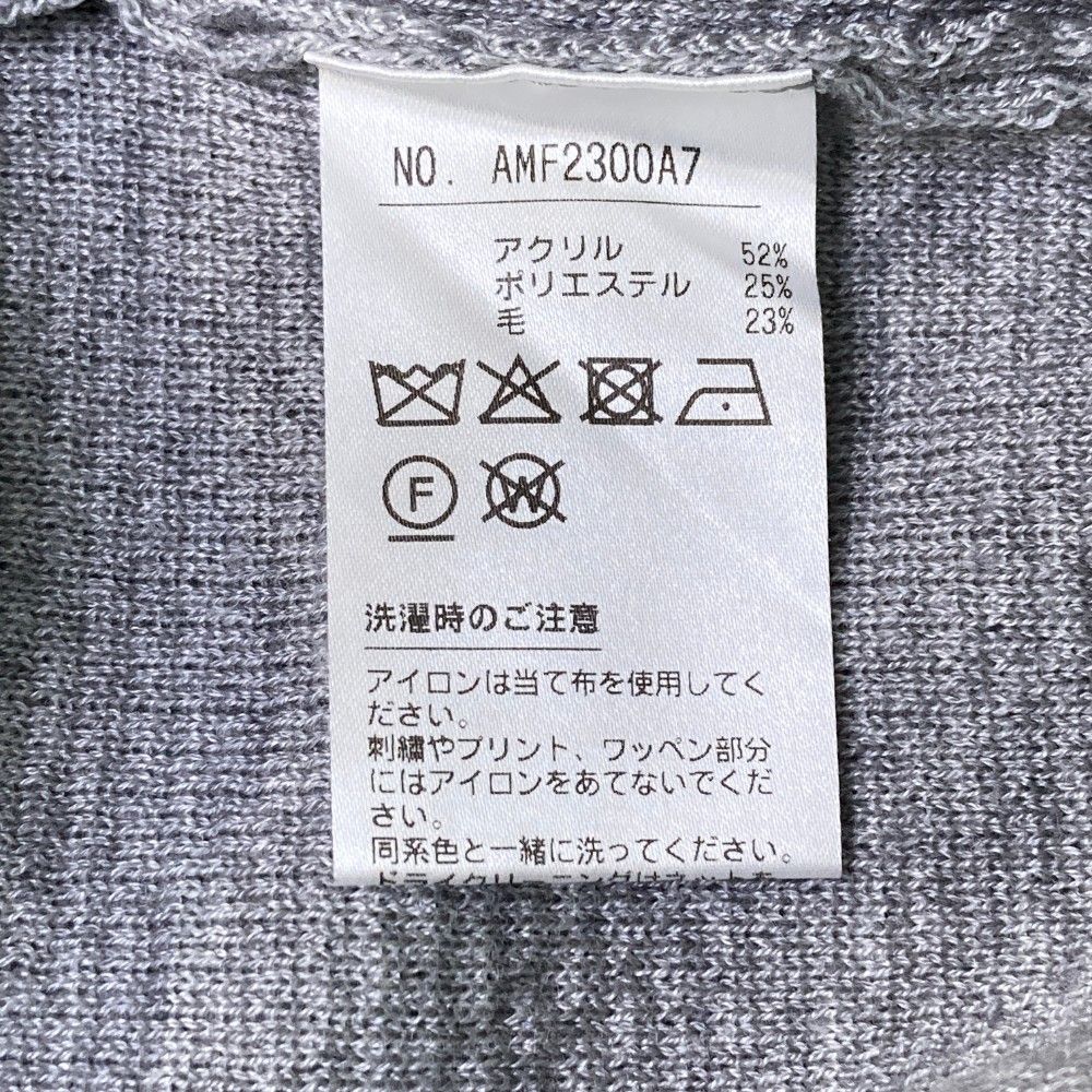 サイズ：M AND PER SE アンパスィ ウール混 ニットセーター