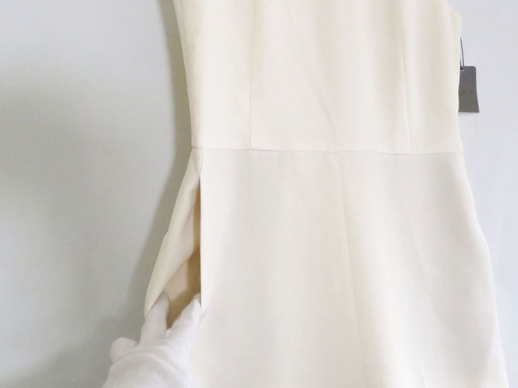 222625 ESTNATION エストネーション ノースリーブ オールインワン トリアセテート ストレッチ 36 31-109-11-120090 SIROKUMA-CORPORATION_COM