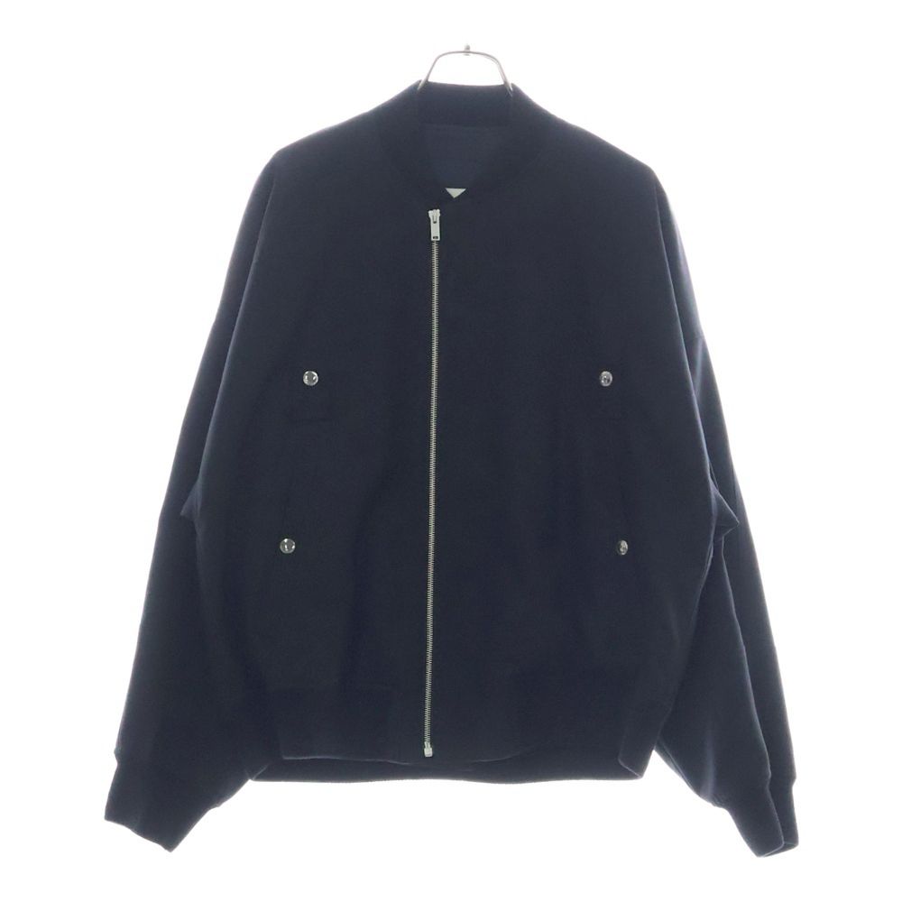 美品　イタリア製　JILSANDER メタルボタン　ウール　ボンバージャケット JIL SANDER】ウール ボンバージャケット Khaki 送料関税込 (Jil