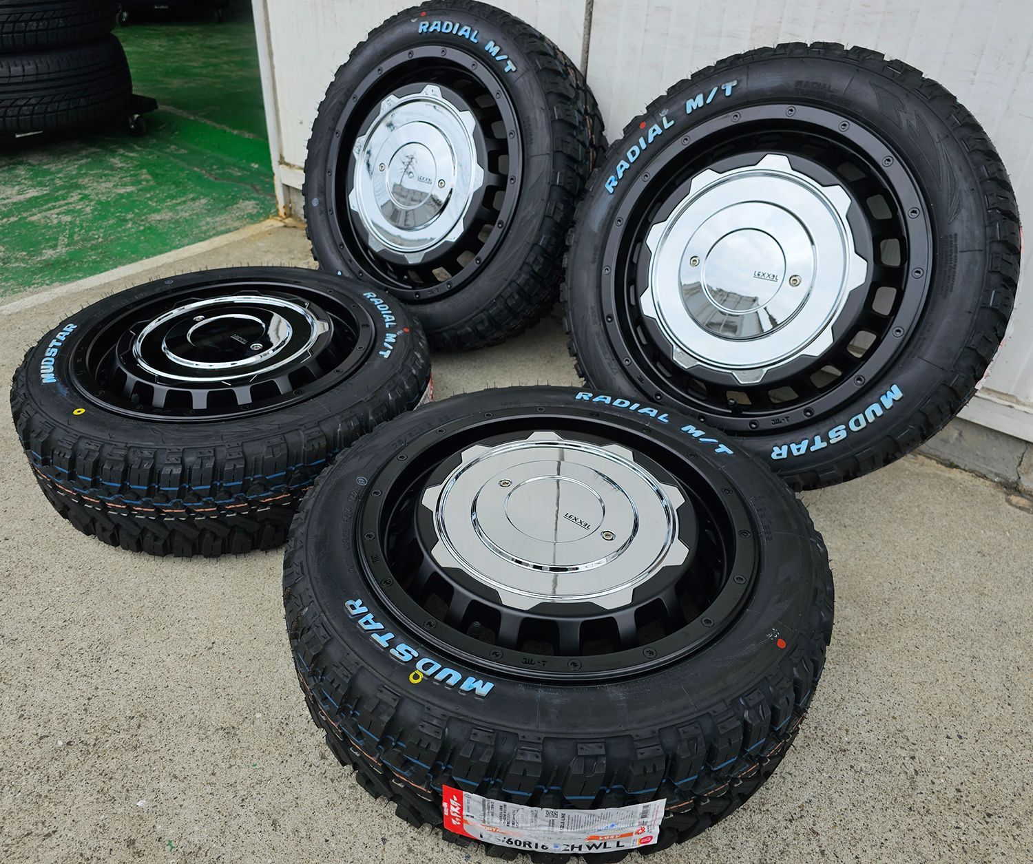 クロスビー LEXXEL スワッガー マッドスター MT 175/60R16 タイヤ