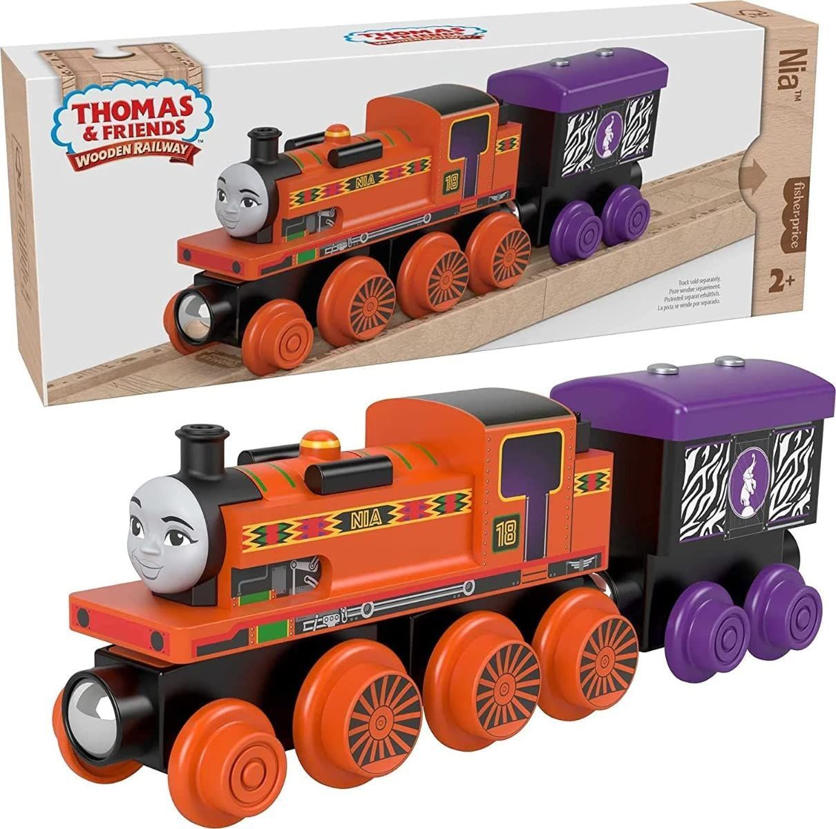 【特価セール】【2才~】 ニア HBK23 木製レールシリーズ(Thomas) マテル(MATTEL)きかんしゃトーマス