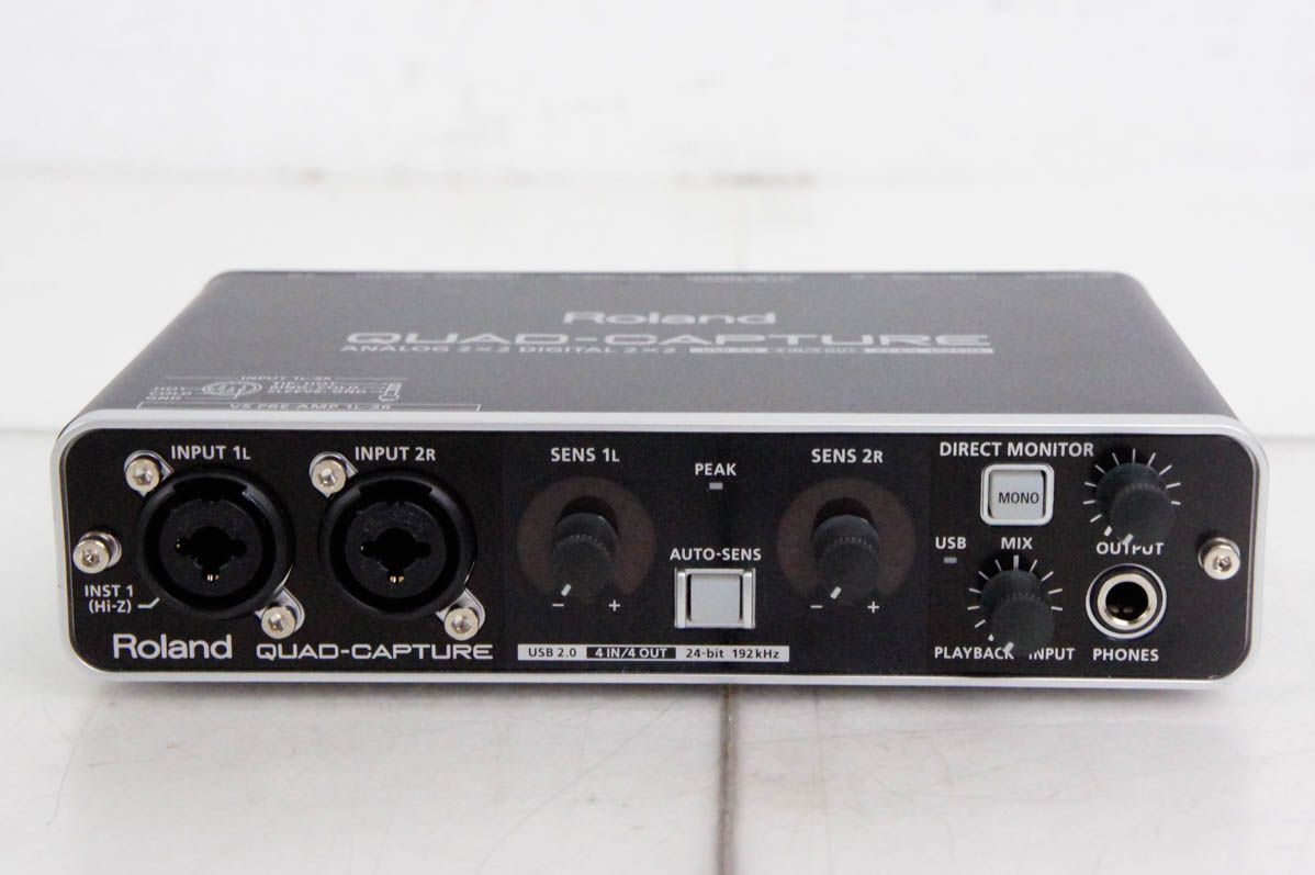 Rolandローランド USBオーディオインターフェイス QUAD-CAPTURE UA-55