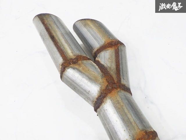 ラングラー・JEEP・TJ用・ステンレス・ワンオフ・バンパー・前後セット・中古・おまけ付 ラングラー TJ ワンオフ サイド出しマフラー Ｊｅｅｐ ＴＪラングラー