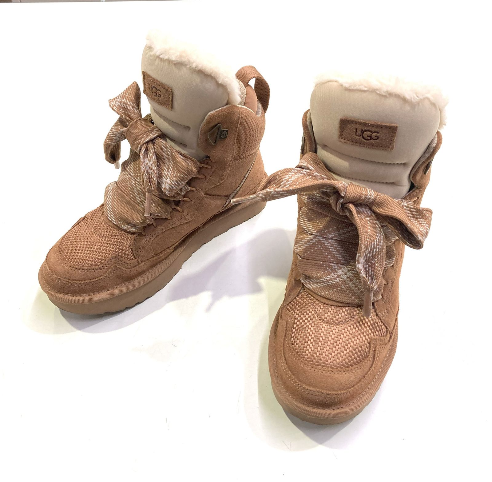 箱付 UGG アグ 1145390 W HIGHMEL ハイメル ハイトップスニーカー 