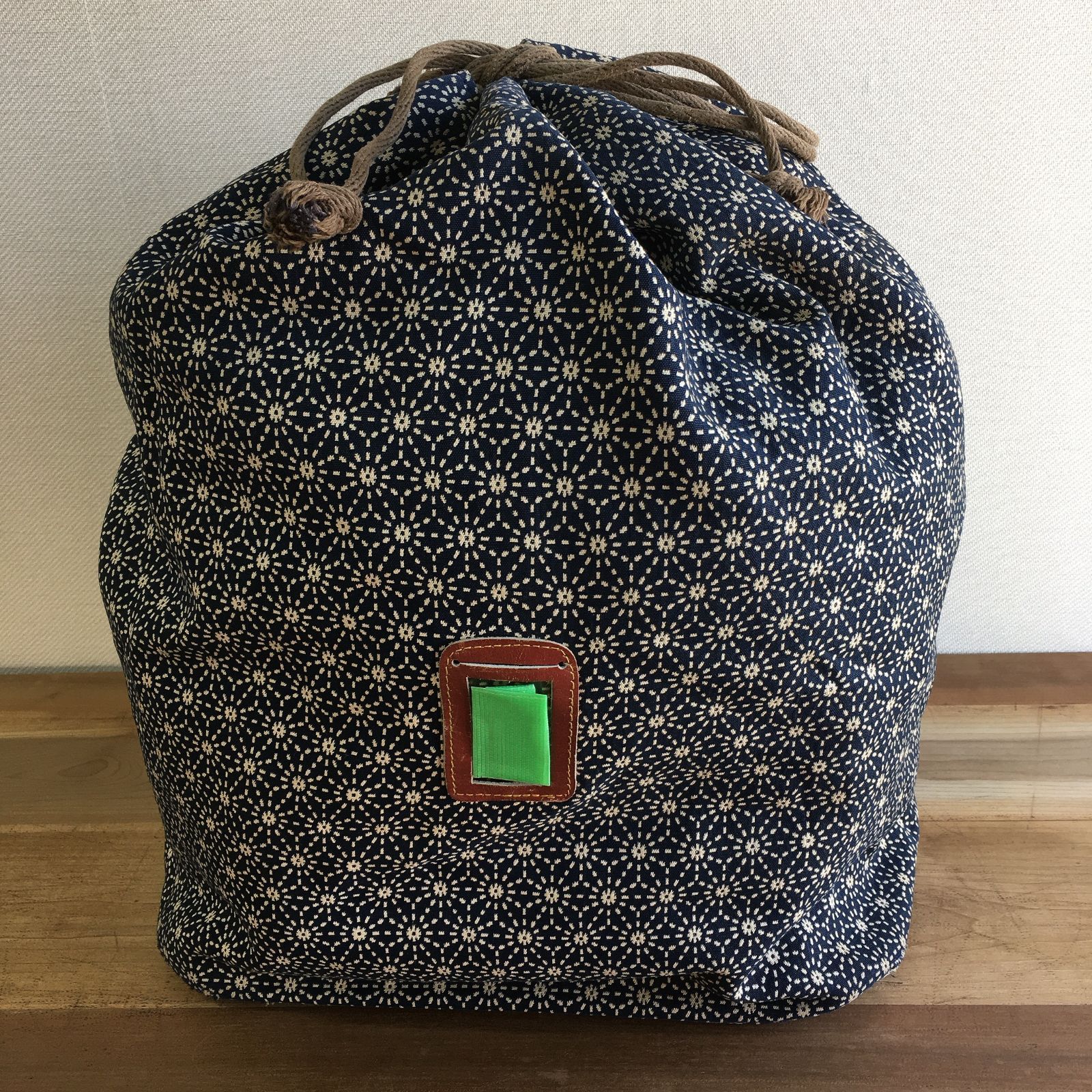 a097☆剣道防具☆防具袋☆山渋武道具☆巾着タイプ☆紺色☆ - メルカリ