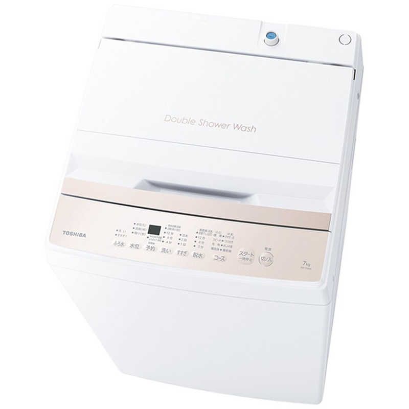 標準セッティング無料 ♥ 未開梱 東芝 TOSHIBA 全自動洗濯機 洗濯7.0kg ピュアホワイト AW-7GM4-W 送料無料