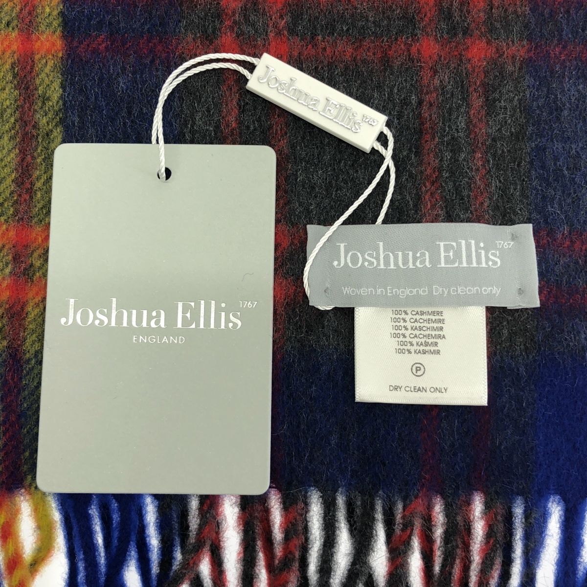 カシミヤ チェック