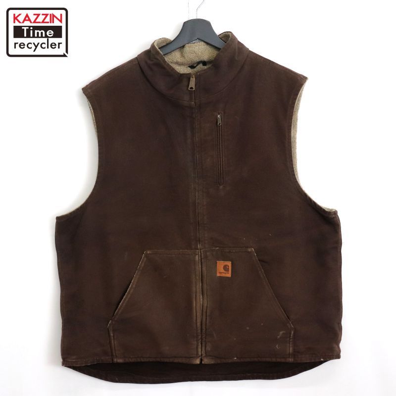 carhartt カーハート ダックジャケットベスト 裏地ボア ロゴタグ 楽天市場】【ワケありアウトレット】Carhartt カーハート ベスト