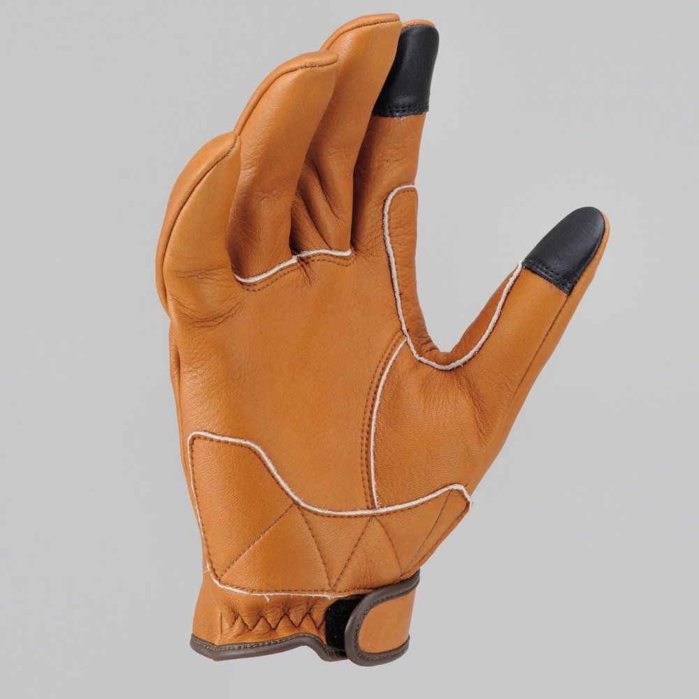 デイトナ Daytona 上プレミアム バイク用 グローブ 春夏秋冬 本革 牛革 日本製 内縫いガンカット ショート HBG-037 チェスナット Lサイズ 96816