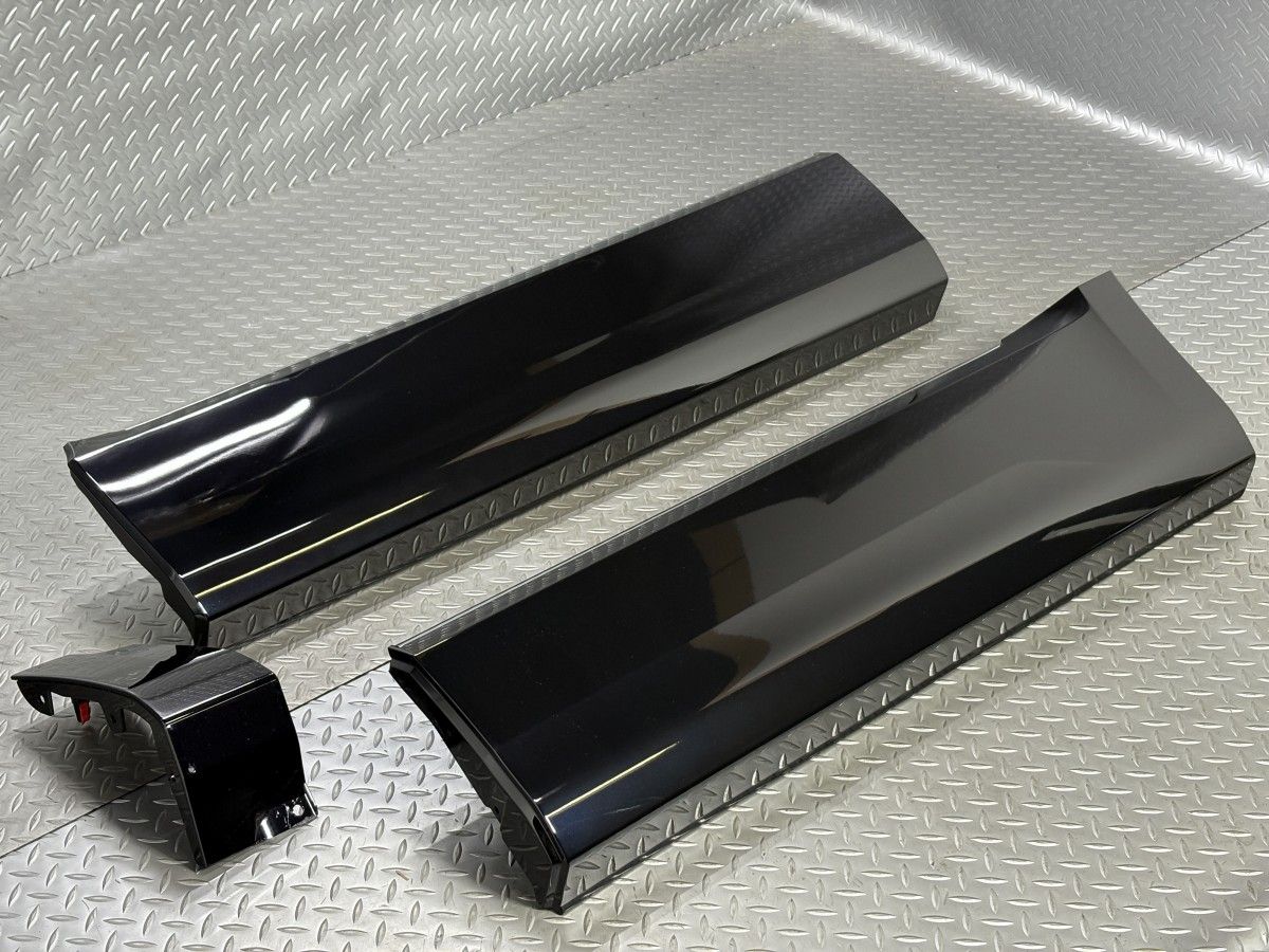 送料無料 新車外し CV1W デリカ D 5 現行 純正 ドアサイドパネル左 黒|X42|ブラックマイカ 品番5727A485|5757A517|5220L573 デリカD5 25080061