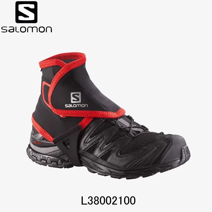 サロモン SALOMON TRAIL GAITERS HIGH ランニングアクセサリ ユニセックス【l38002100】陸上・ランニング用品 L L38002100