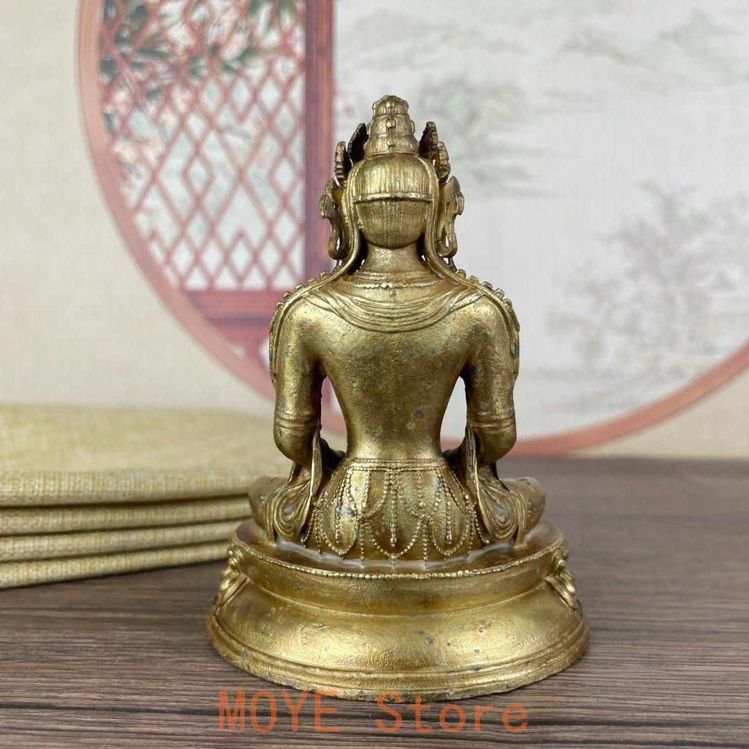 薬師仏像 銅製 開運 風水 重厚 極細工 装飾品 工芸品 美術品 置物 薬師仏 仏像 銅器 開運 風水 重厚 極細工 装飾品 工芸品 美術品 置物