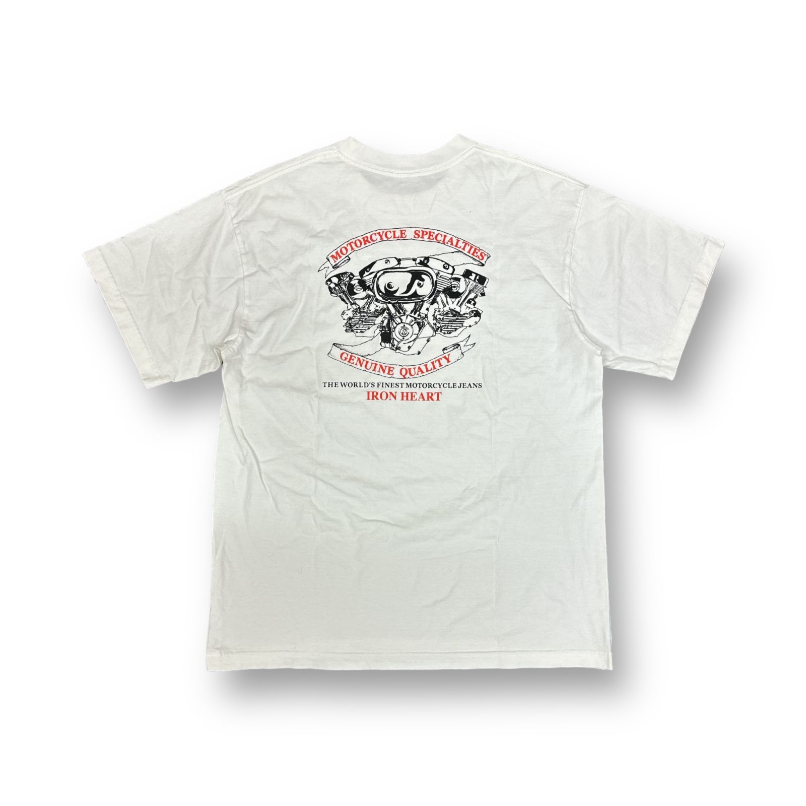 IRON HEART バックプリントTシャツ 半袖 アイアンハート XL 59815A4 