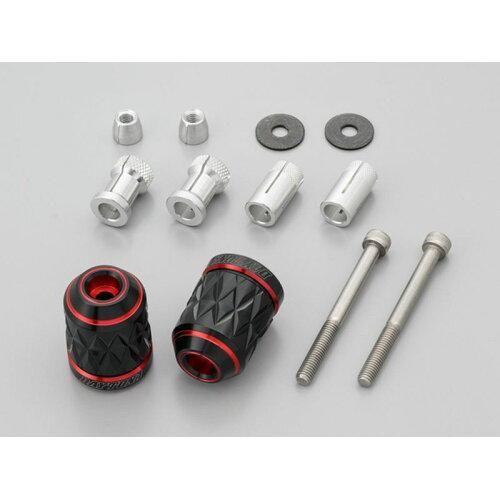 3営業日で発送 デイトナ DAYTONA デイトナ PREMIUM ZONE ゾーン バイク用 バーエンド スズキ 汎用 ハンドル内径φ14-19 KIRIKO レッド 3