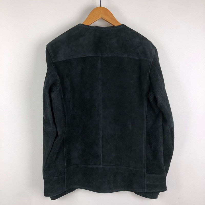 中古品】Johnbull ジョンブル NO COLLAR SUEDE SINGLE RIDER JACKET 