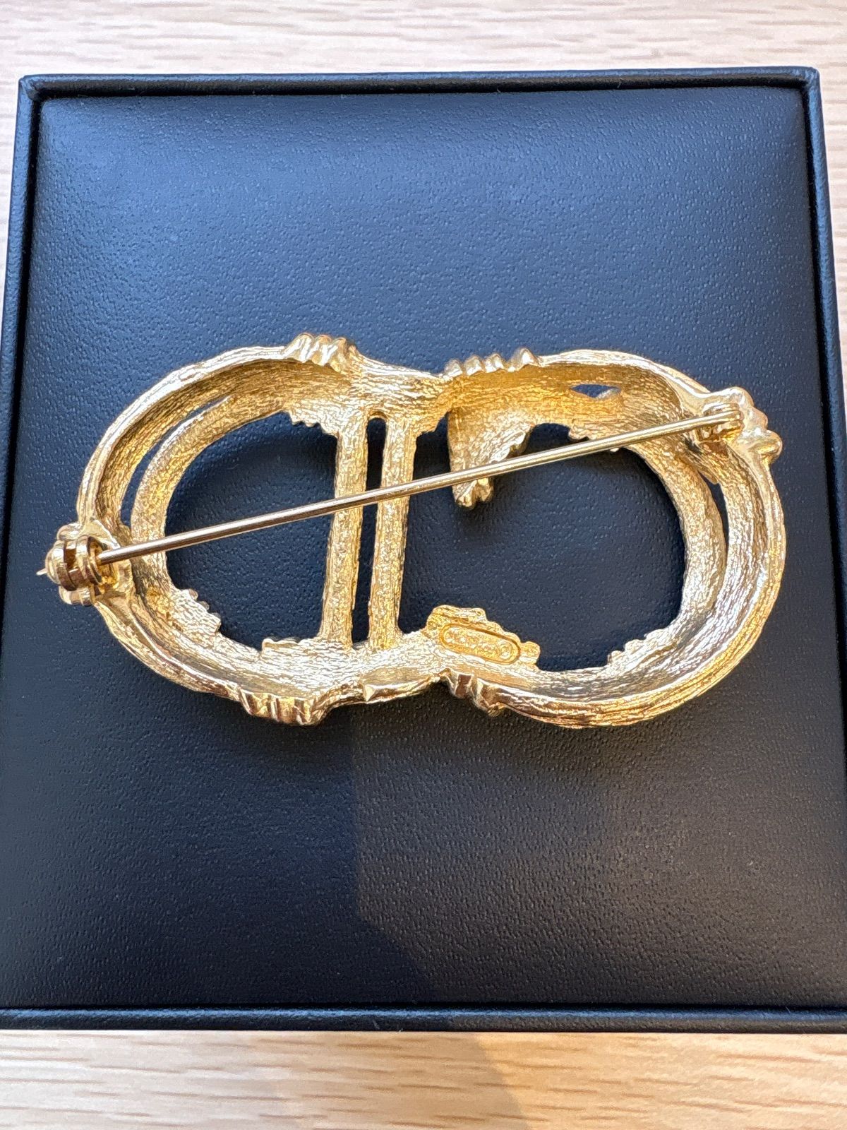 クリスチャンディオール　CDロゴ　ブローチ Christian Dior（クリスチャンディオール） CDロゴ ブローチ Christian