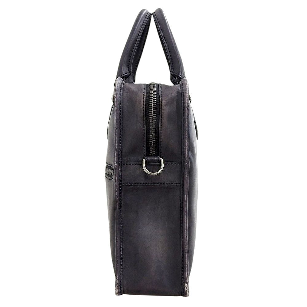 美品 BERLUTI ベルルッティ アンジュール パティーヌ レザー ブリーフ  