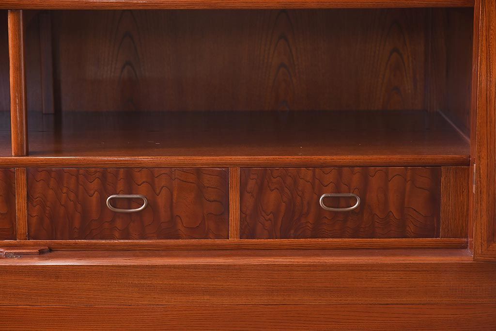 IDC 大塚家具 松創 匠 道具タンス 総欅 漆塗り R-041890