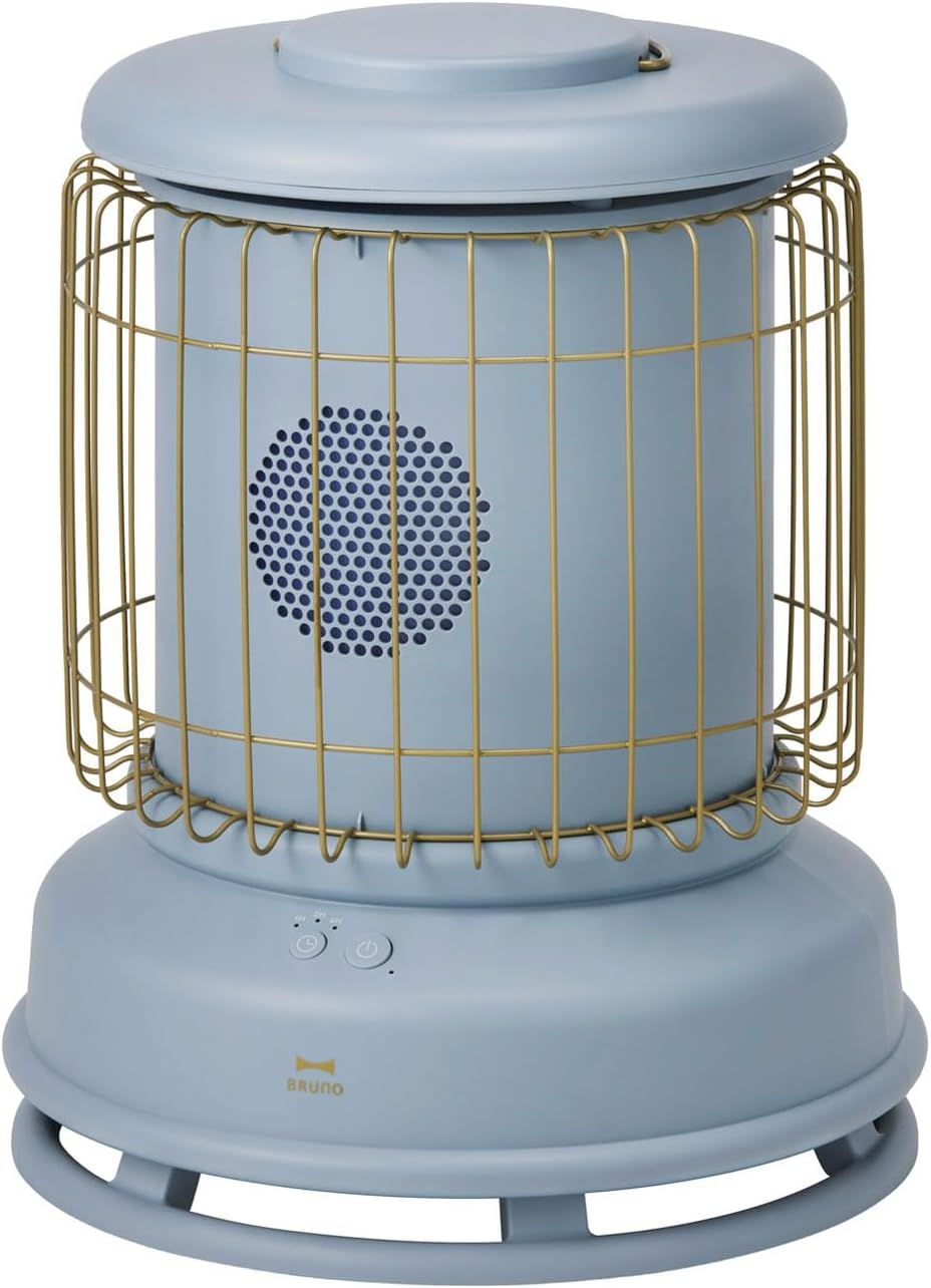 ブルーノ BRUNO ファンヒーター 全方位型 ストーブ 暖房 アッシュ