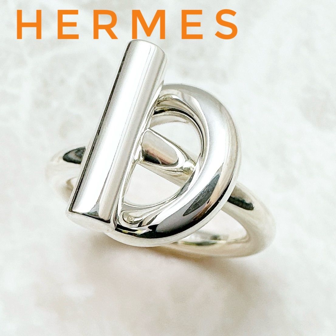 美品🌟HERMÈS エシャペ シルバー リング 57 約17号 U