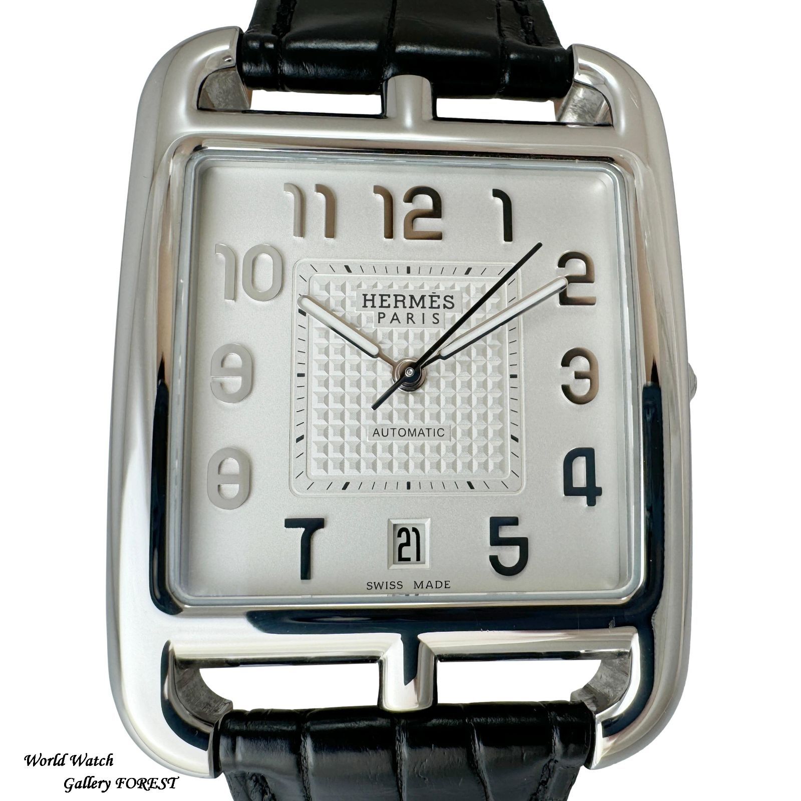 HERMES エルメス☆ケープコッド☆CD7.810】 中古 メンズ腕時計 自動 