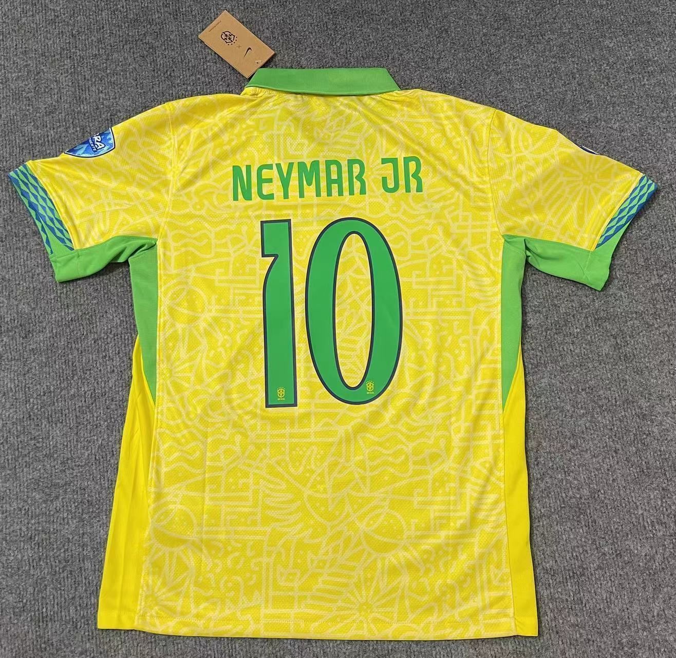 ブラジル代表 NEYMAR JR. 10番 ユニフォーム 2024ブラジルチーム