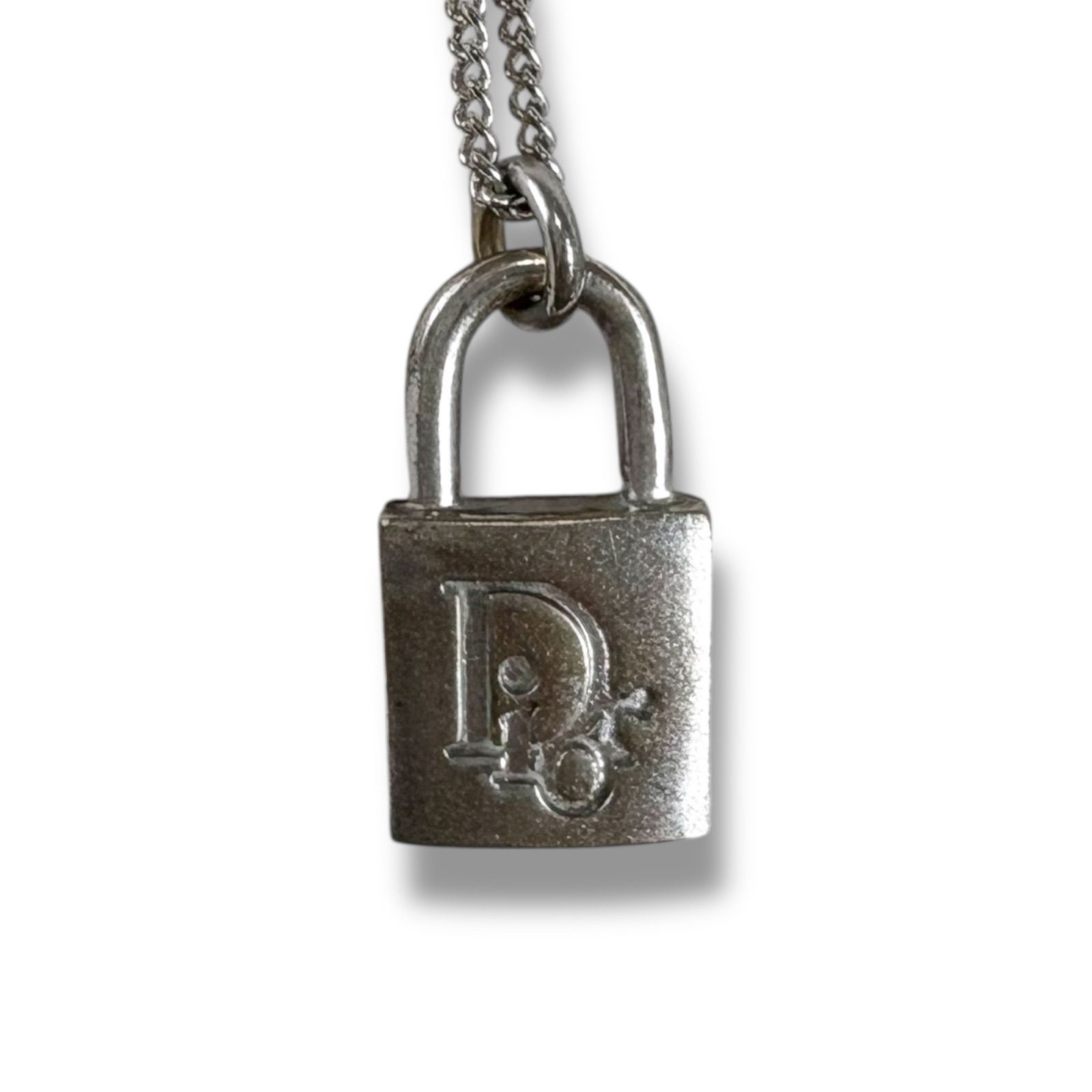正規品 クリスチャンディオールの南京錠アクセサリー 美品】Christian