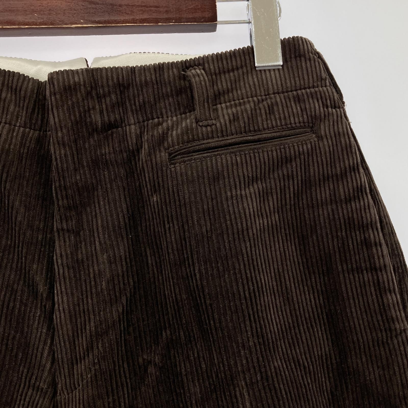 unfil アンフィル コーデュロイ テーパードパンツ size3