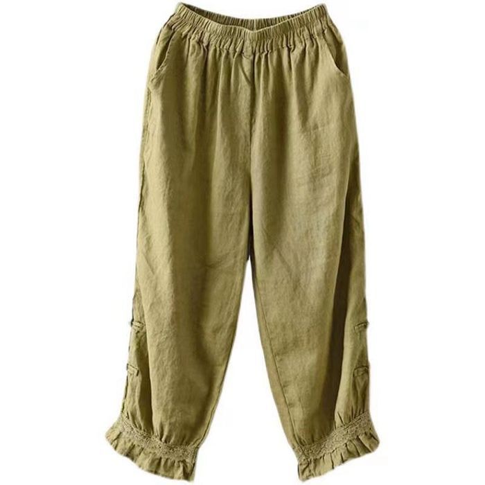 綿麻パンツ レディース 4色 バルーンパンツ ゆったり 23zm129 綿麻パンツ レディース 4色 バルーンパンツ ゆったり 23zm129