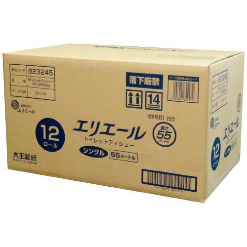 エリエール トイレットペーパー S 12R×6P 【大王製紙】