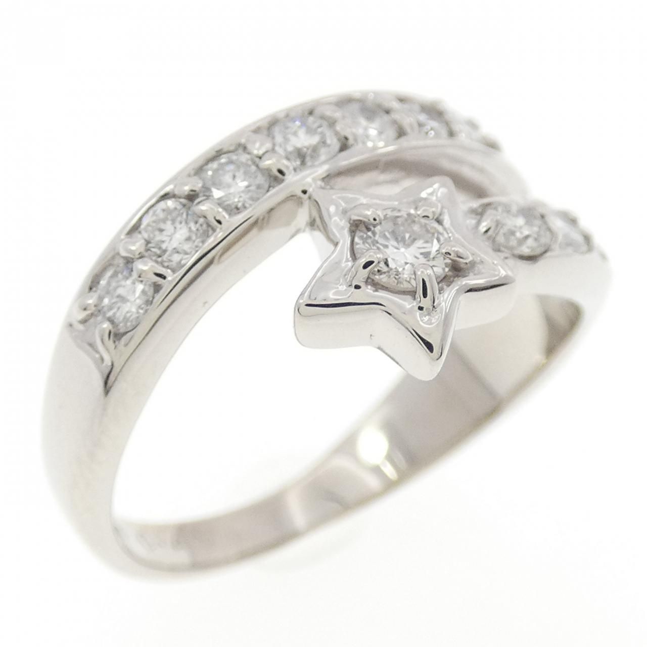 PT900 スター ダイヤモンド リング 0.49CT