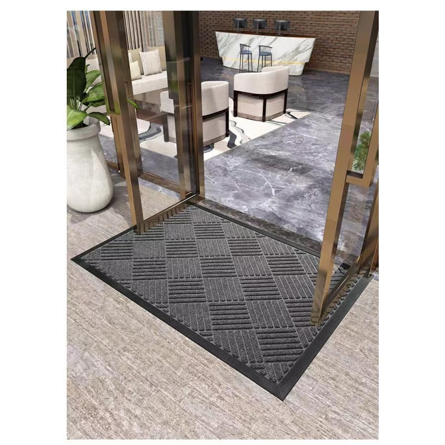 闘争 ドアマット 泥落とし 屋外 玄関マット 吸水 洗える 屋外 屋内 業務用 家庭用 滑り止め付き 大きい 大判 ラグマット エントランスマット 耐磨耗 防臭 敬老