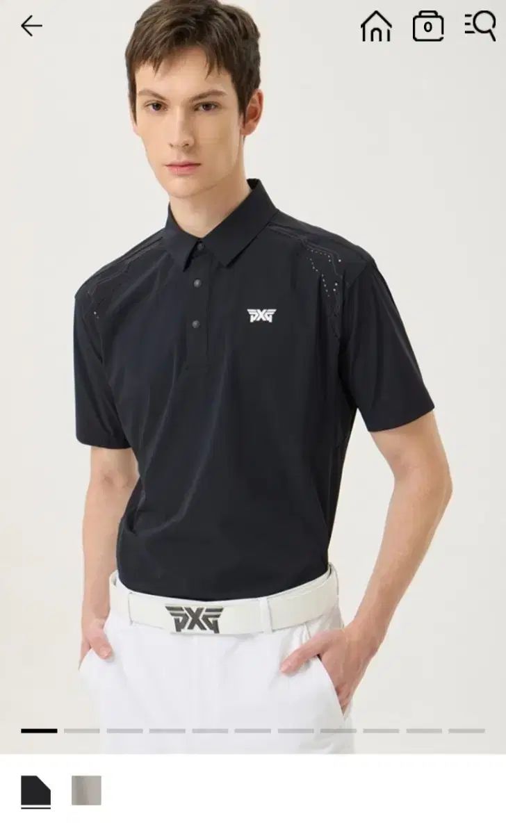 pxg メンズ ミシン目 レーザー スリーブティー