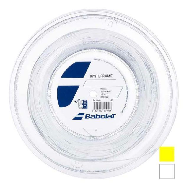 バボラ Babolat 2020 RPM ハリケーン 120 125 130 135 200Mロール 硬式テニス ポリエステル ガット 243141 020019995