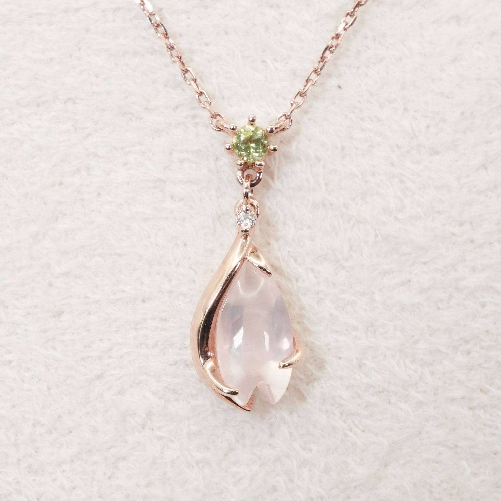 スタージュエリー2018 桜さくらネックレス/クリーニング済10金 スタージュエリー2018 桜さくらネックレス/クリーニング済10金