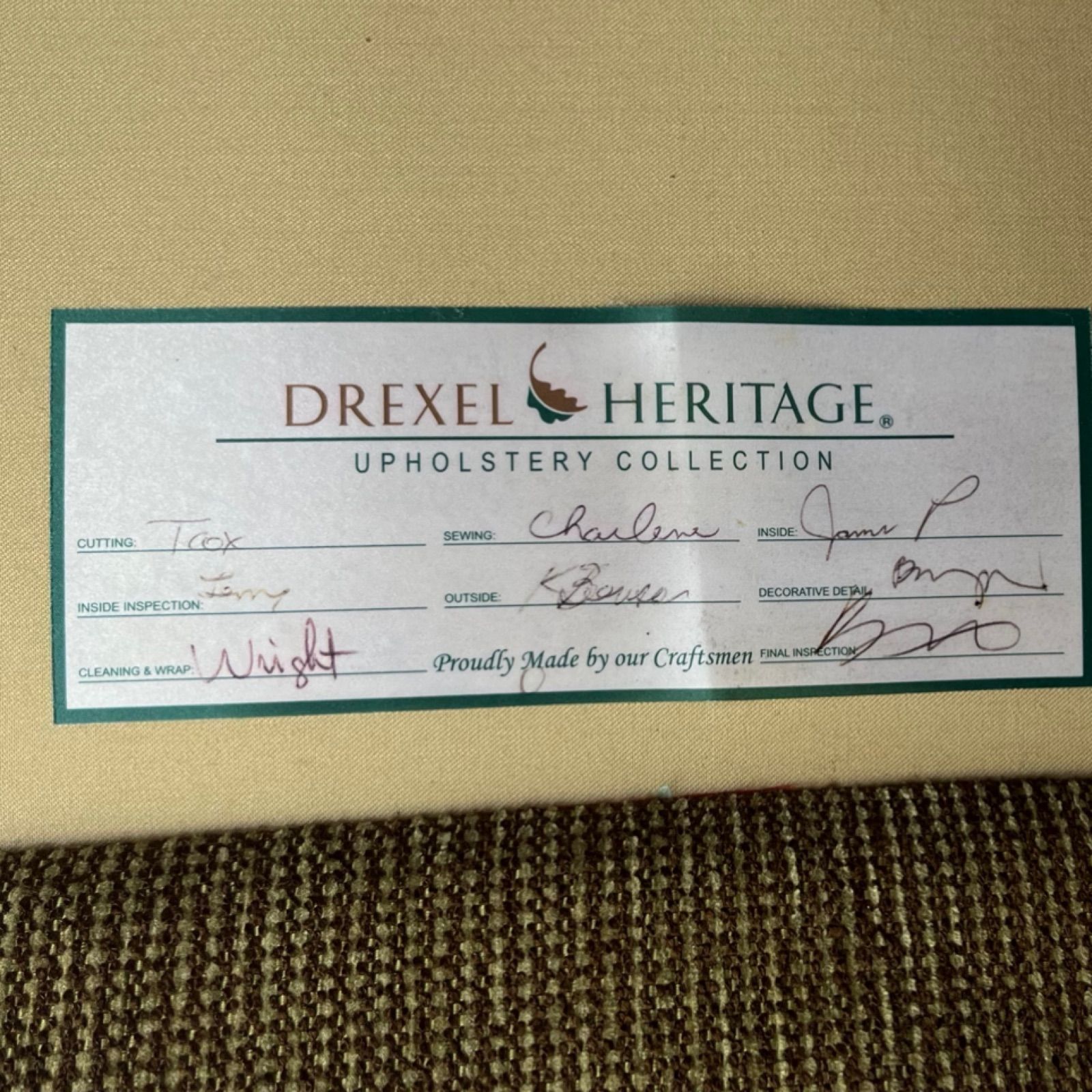 取付無料！ドレクセルヘリテイジ アメリカ ラウンジ